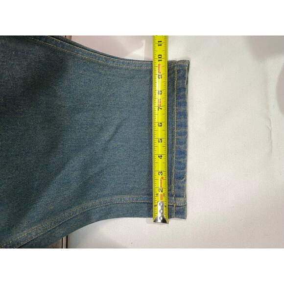 New Harbor Bay Blue Carpenter Jeans Mens Size 44 x 32 Rugged Loose fit Leg NWT - Picture 3 of 10